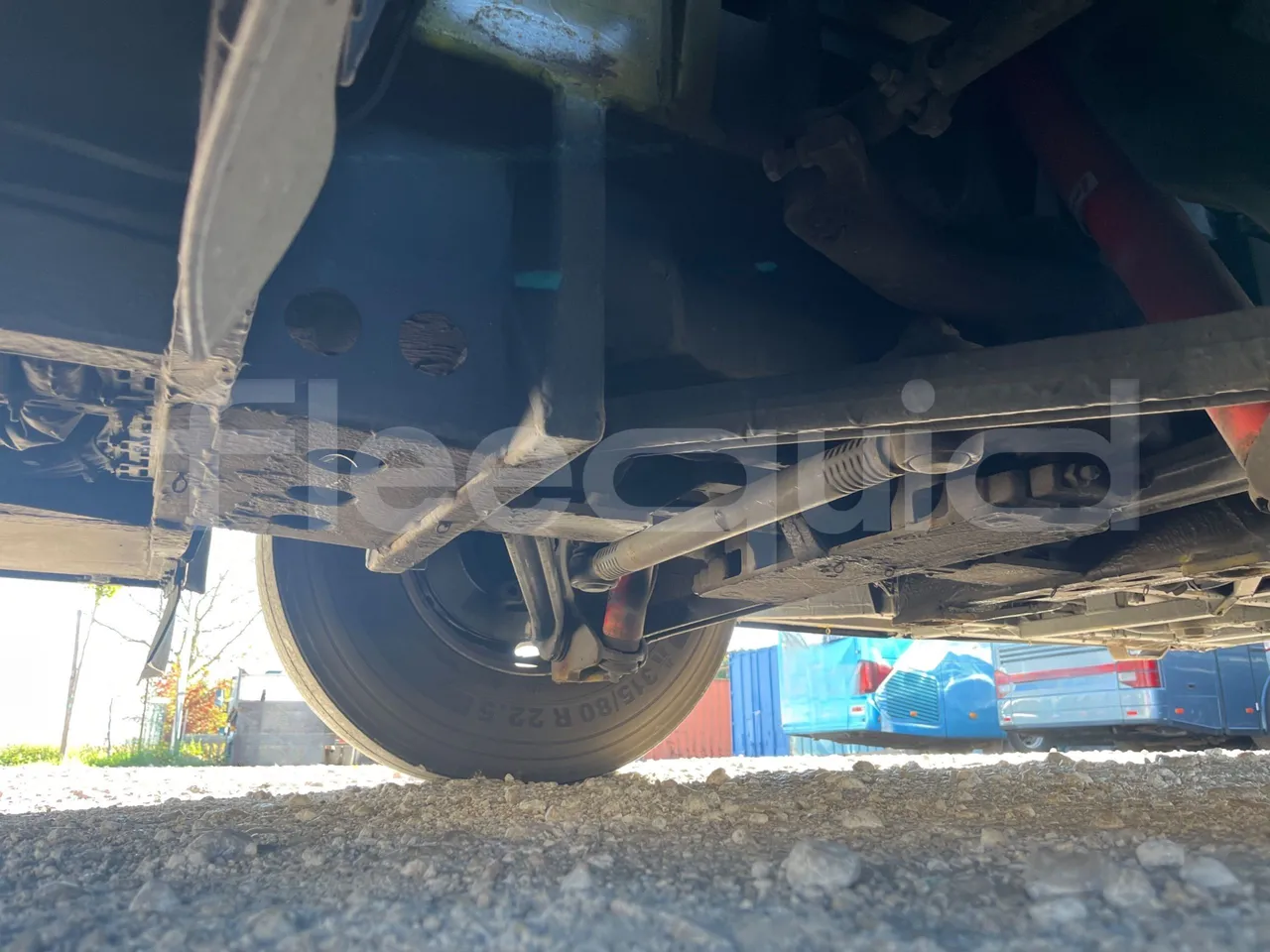 Van Hool Astromega TDX27 - EUR6 - 375kW - 14.105m - front axle right side