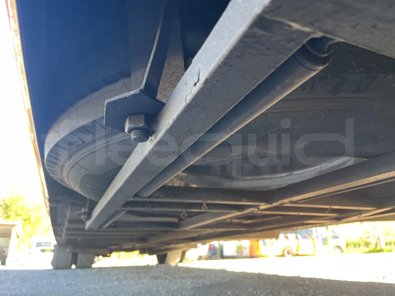 Van Hool Astromega TDX27 - EUR6 - 375kW - 14.105m - central undercarriage photo