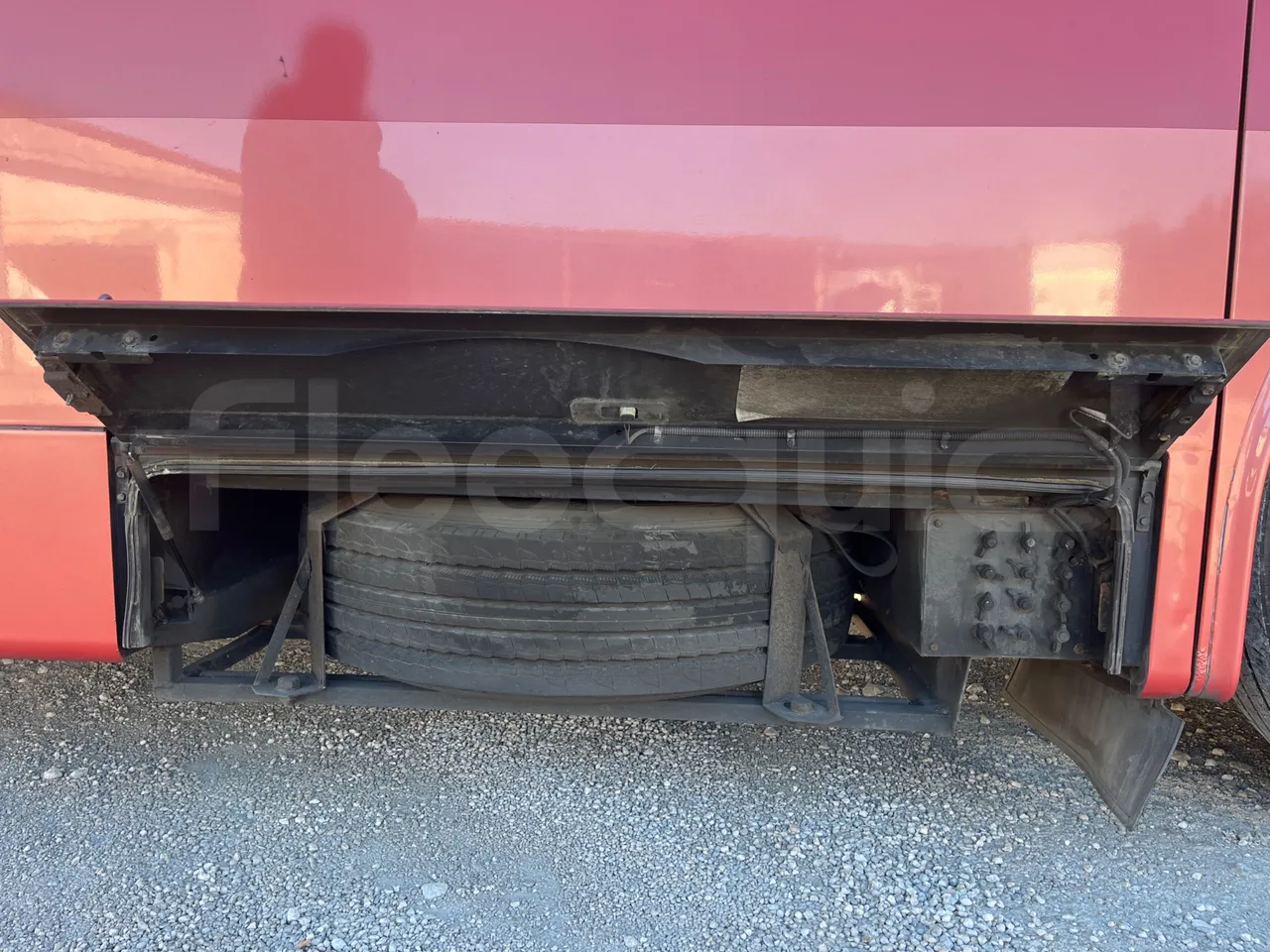 Van Hool Astromega TDX27 - EUR6 - 375kW - 14.105m - spare wheel