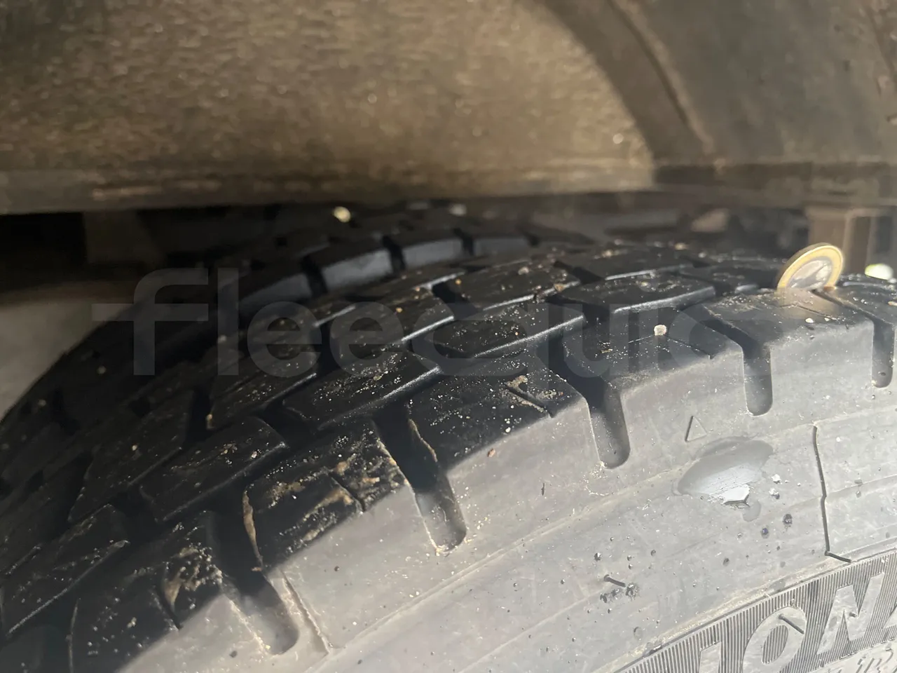 Salvador Caetano Optimo Cabrio BB50L - EUR3 - 100kW - 7.586m - front left tire measurements