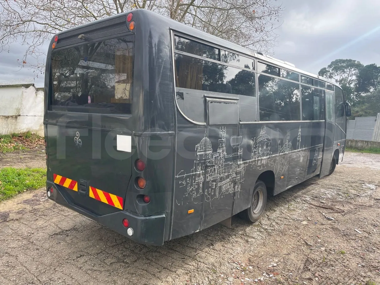 Man 10.225 FOCL 10.552 FOCL - Euro3 - 162 kW - 8 mt - 3/4 right rear doors open