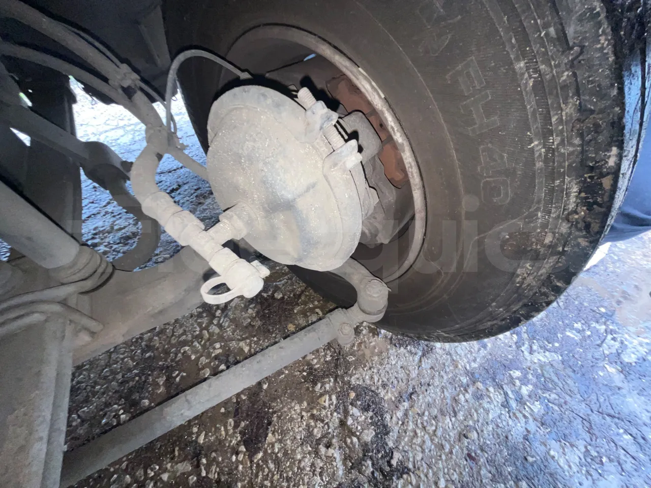 Man 10.225 FOCL 10.552 FOCL - Euro3 - 162 kW - 8 mt - front brake calipers right