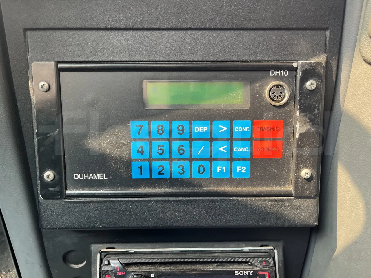 Setra S415 - Command Unit Indicators