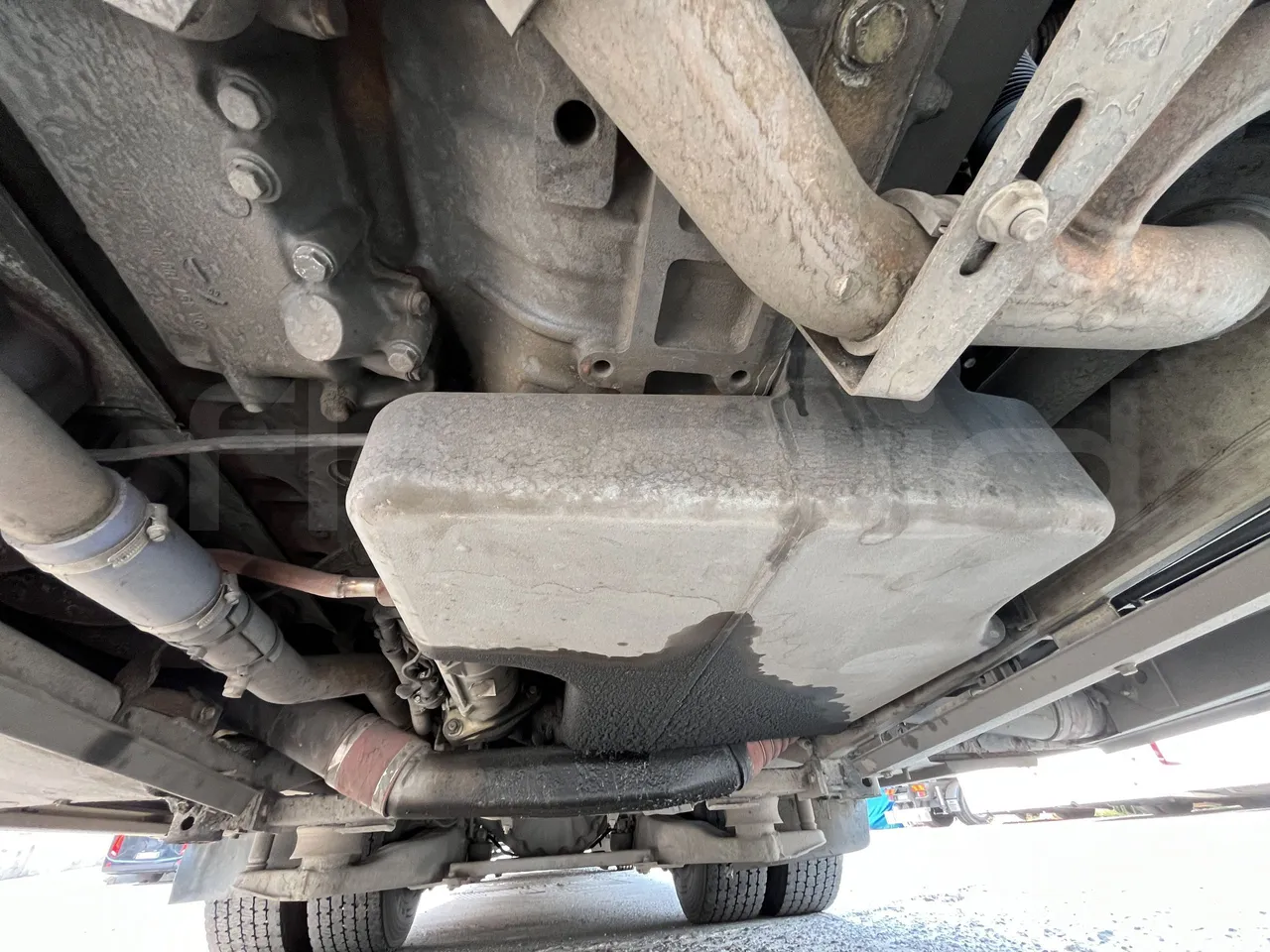 Setra S415 - Engine Without Protection