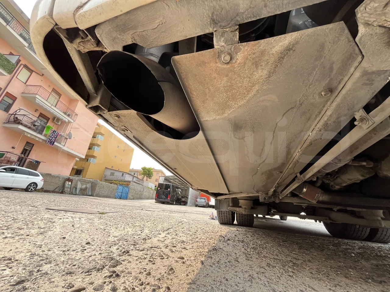 Setra S415 - Exhaust
