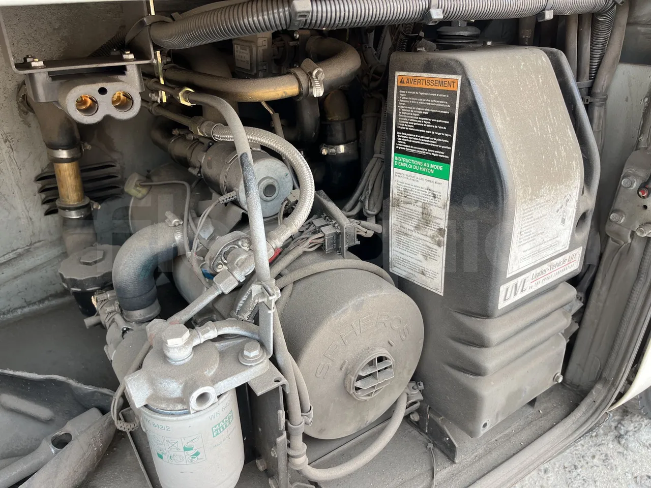 Setra S415 - Preheater