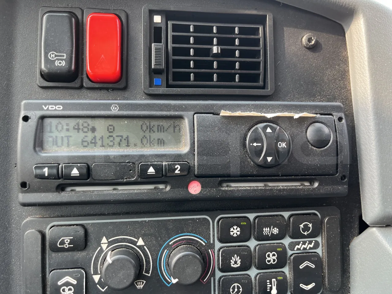Setra S415 - Tachograph