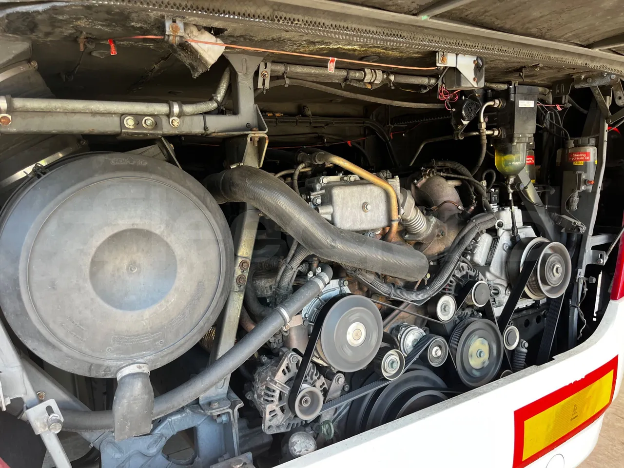 Neoplan Skyliner - engine plate photo
