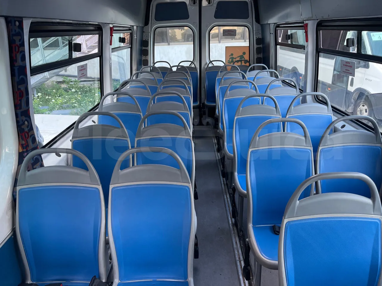 Mercedes-Benz Sprinter 519CDI -EUR5-140kW -7.345m Abitur - interior reverse seats driver height (mandatory for bus to scrap)