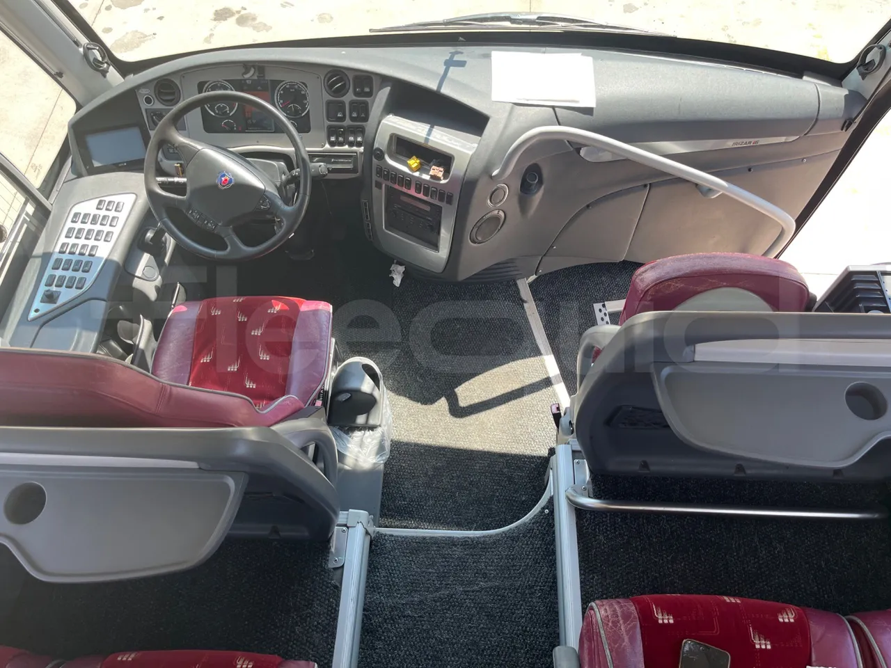 Irizar Scania - buttons panels on