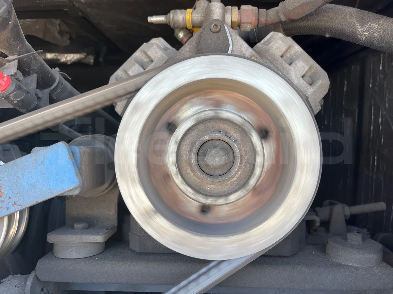 Irizar Scania - air conditioning compressor