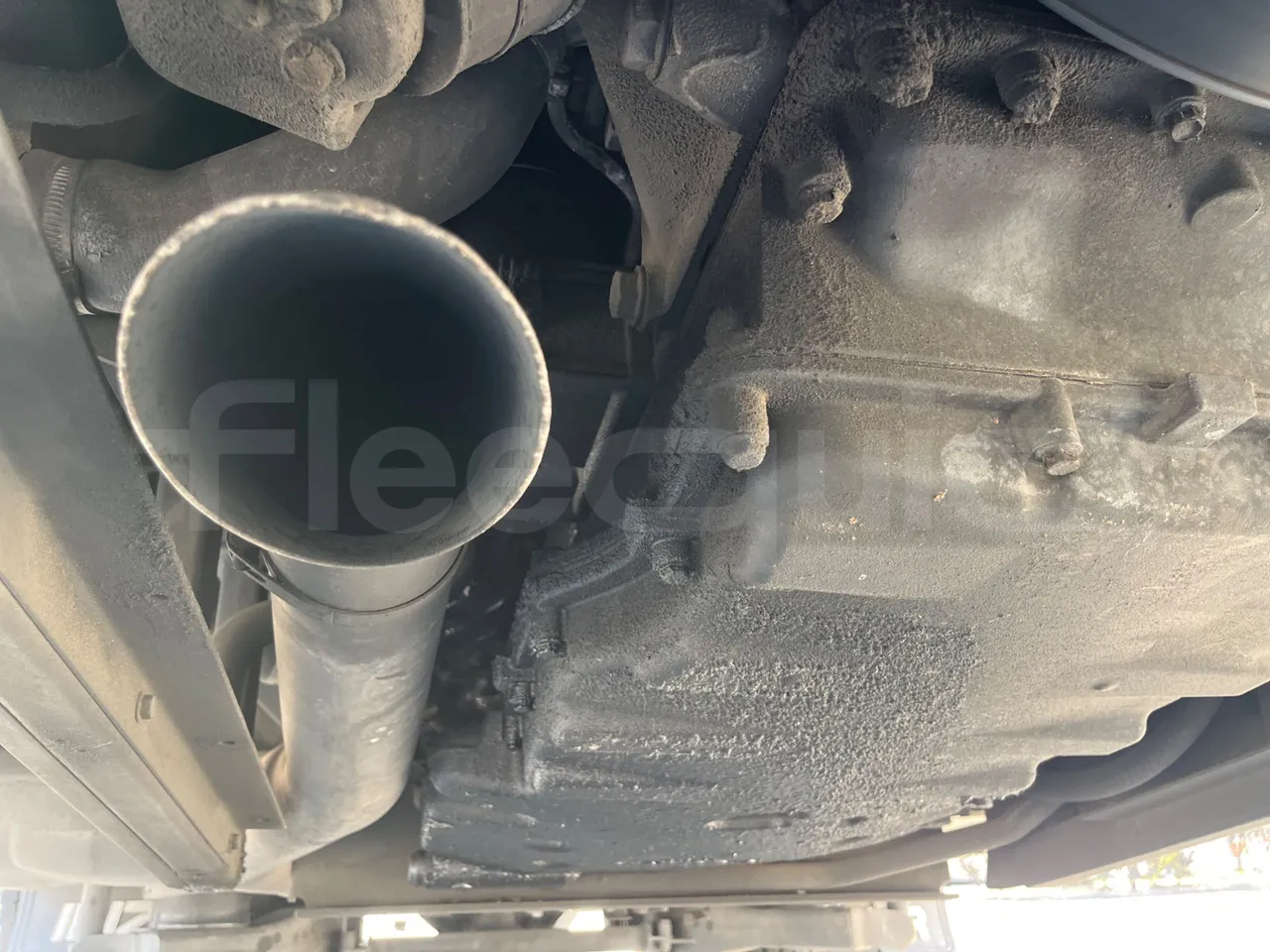 Irizar Scania - exhaust photo