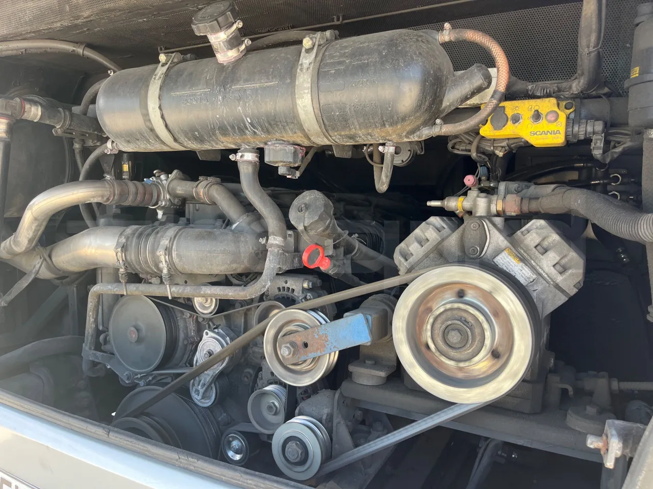 Irizar Scania - fire extinguishing system
