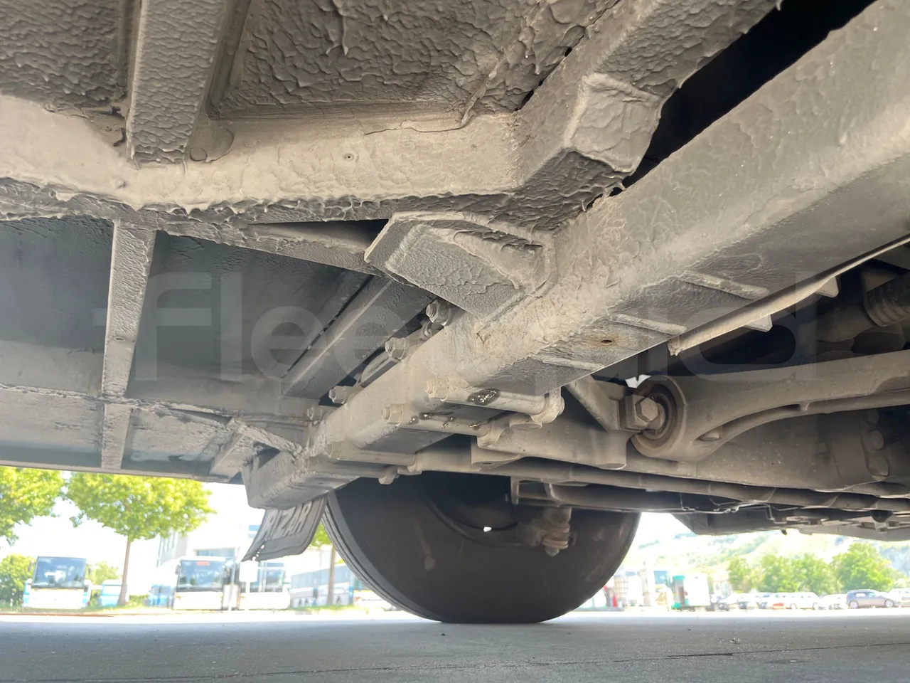 Irizar Scania - front axle right side