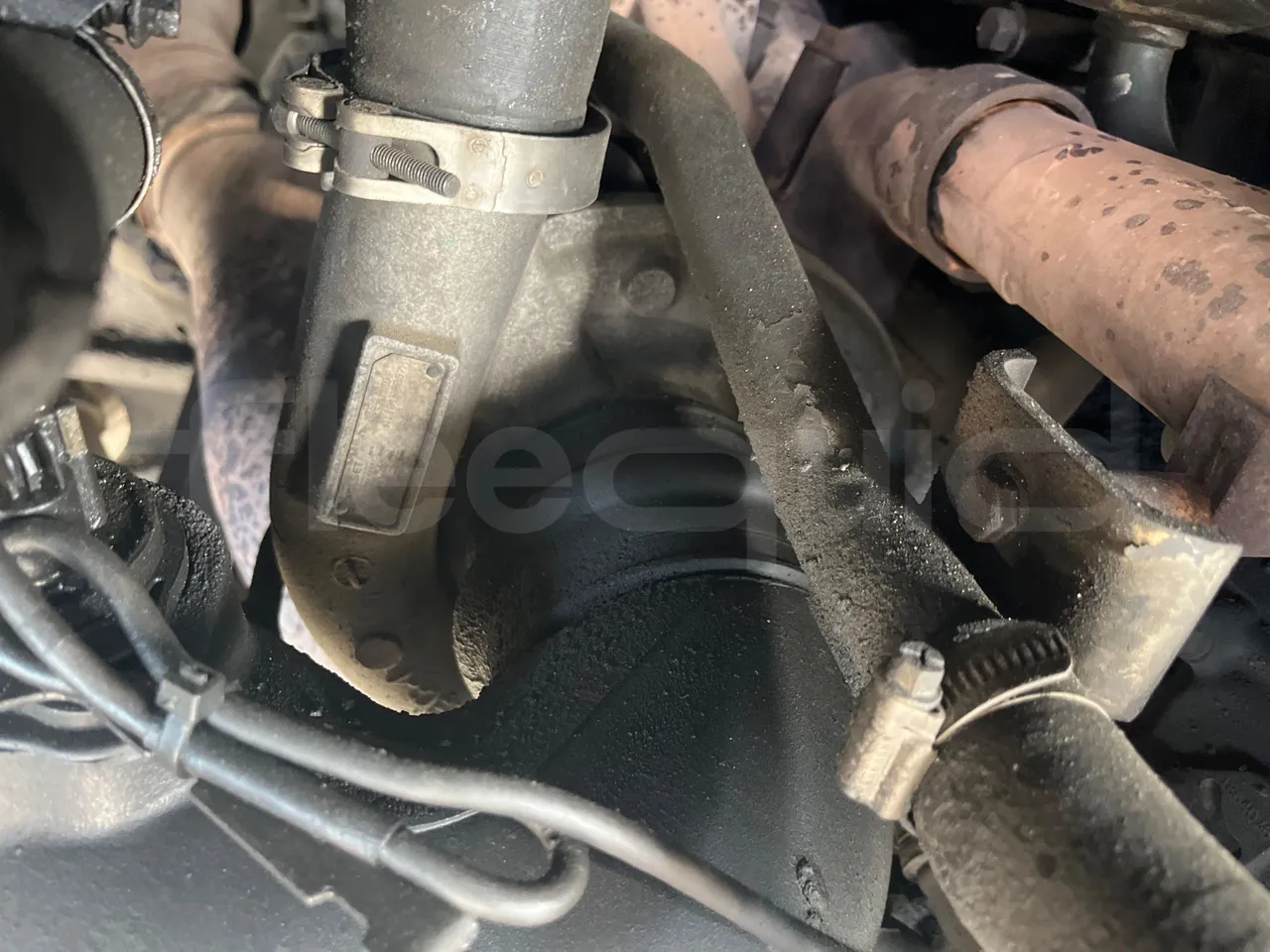 Irizar Scania K 420 EB 4x2 - Euro4 - 309kW - 12.920mt - engine plate photo