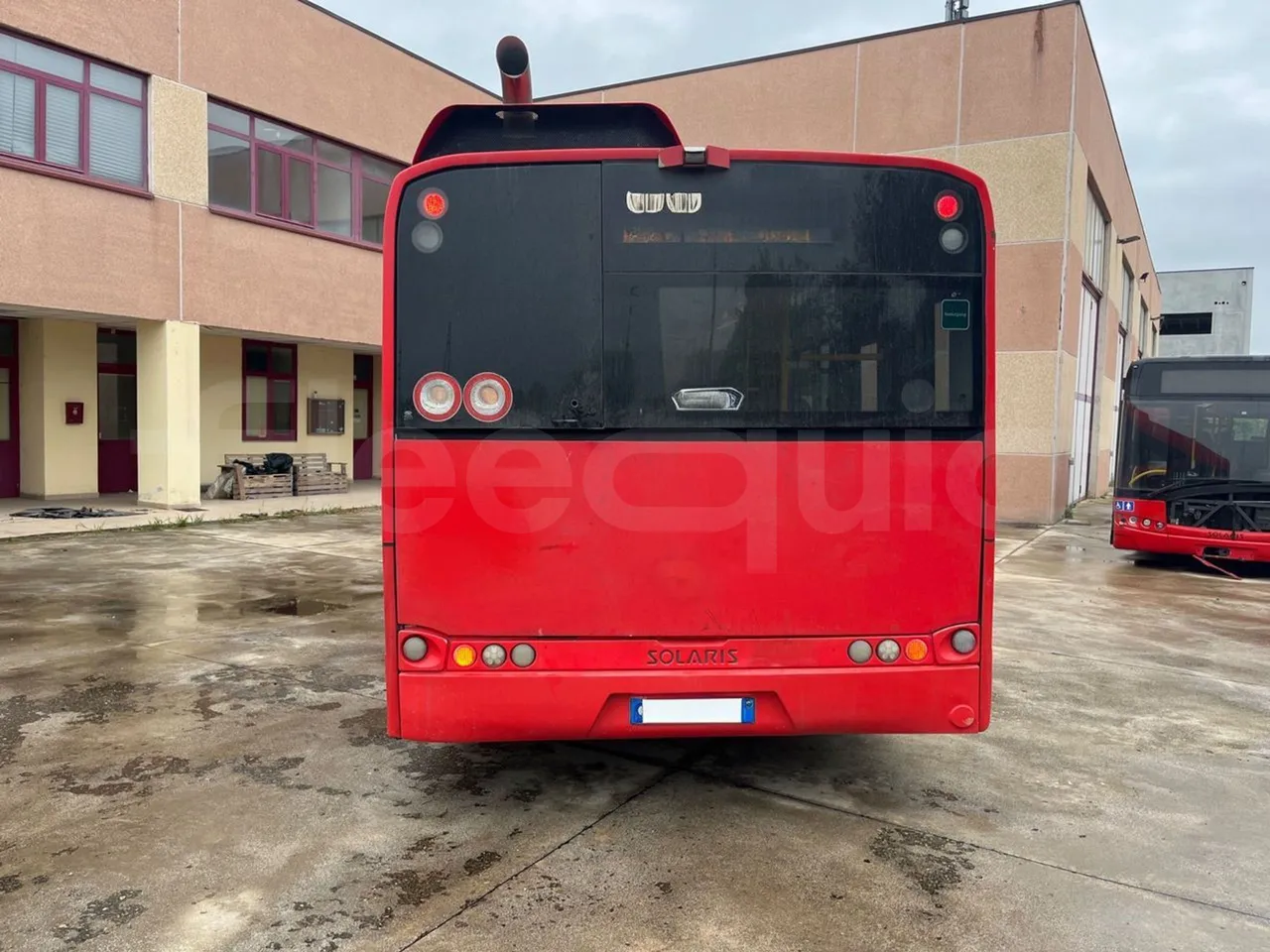 Solaris Urbino 12 - Euro6 - 240kW - 12mt - rear hatch closed