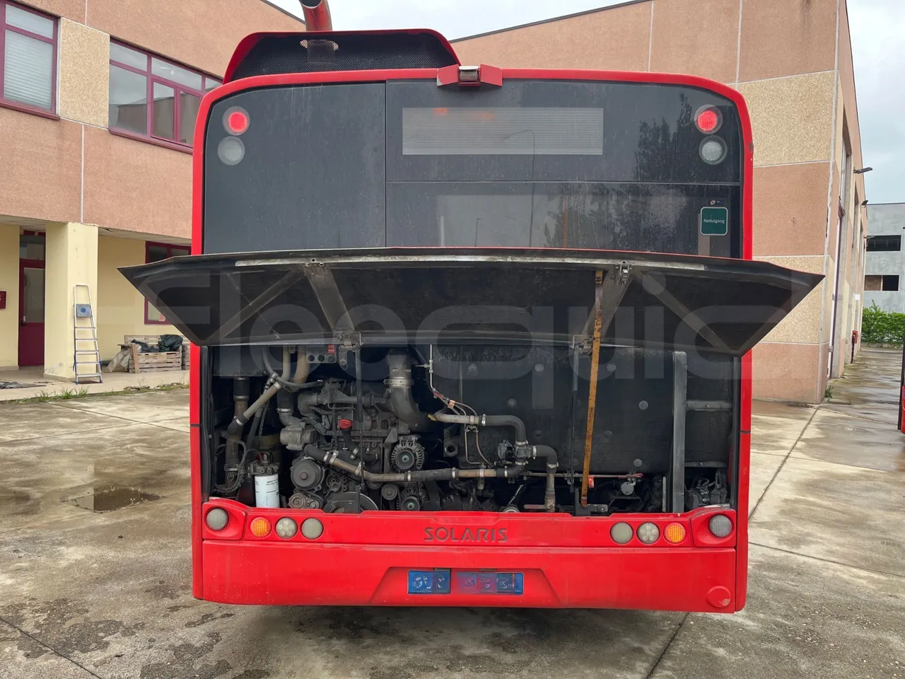 Solaris Urbino 12 - Euro6 - 240kW - 12mt - rear hatch open