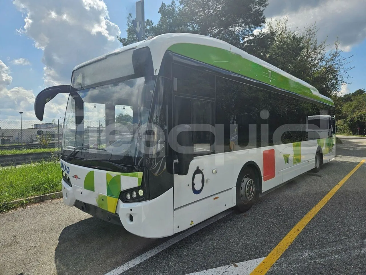 Vdl Citea SLF-120Electric/ Euro 6 - 160 Kw - 12 Mt - 3/4 front left