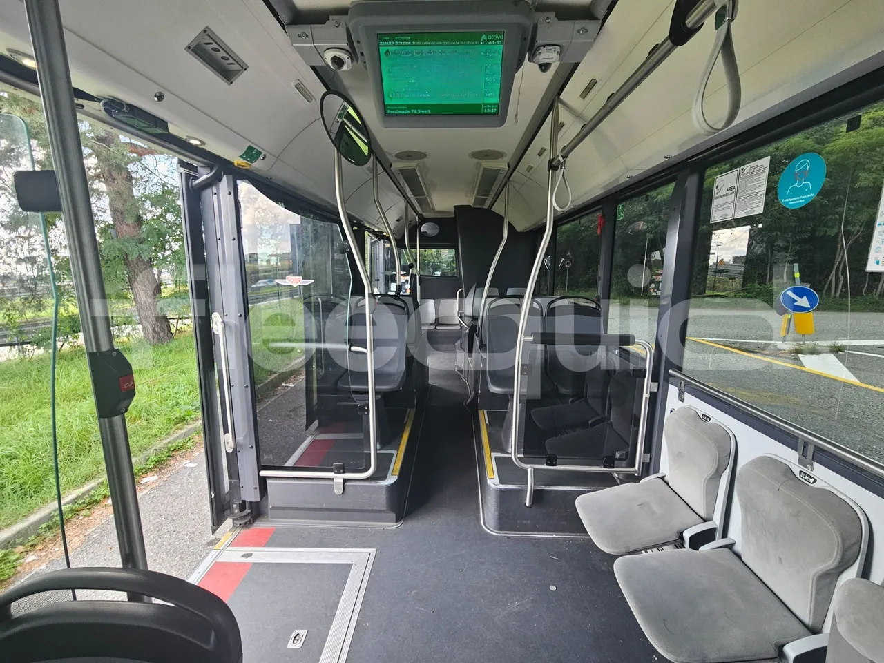 Vdl Citea SLF-120Electric/ Euro 6 - 160 Kw - 12 Mt - forward view all seats last row height