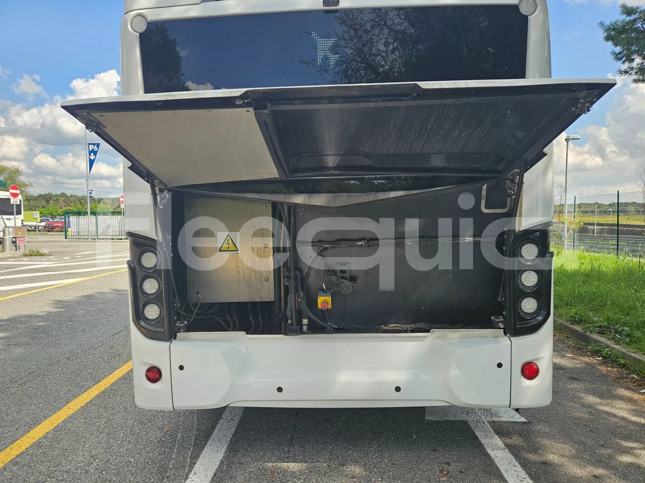 Vdl Citea SLF-120Electric/ Euro 6 - 160 Kw - 12 Mt - rear hatch open