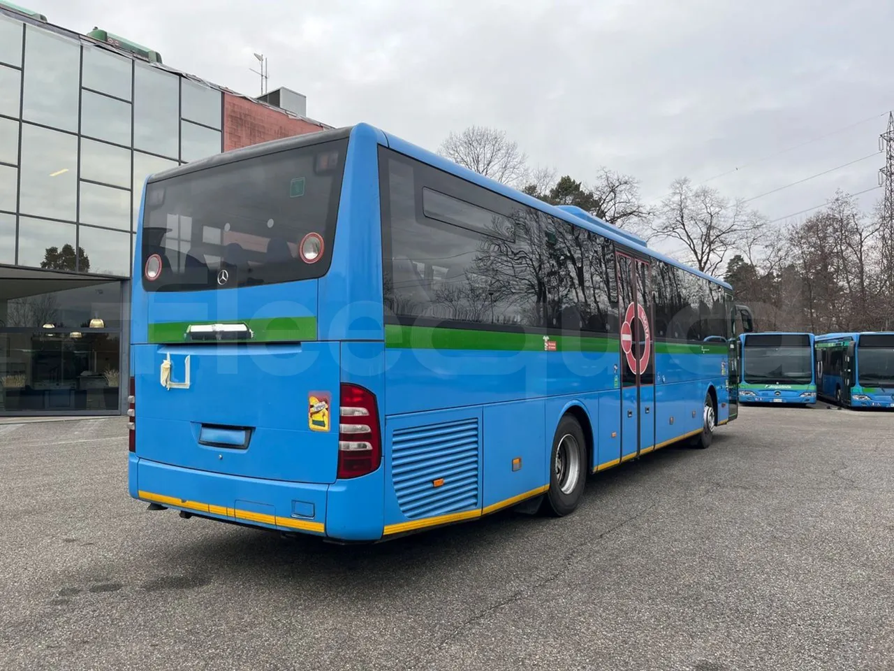 Mercedes-Benz Integro E5 4 - Euro5 - 220kW - 12.140mt - 3/4 right rear doors closed