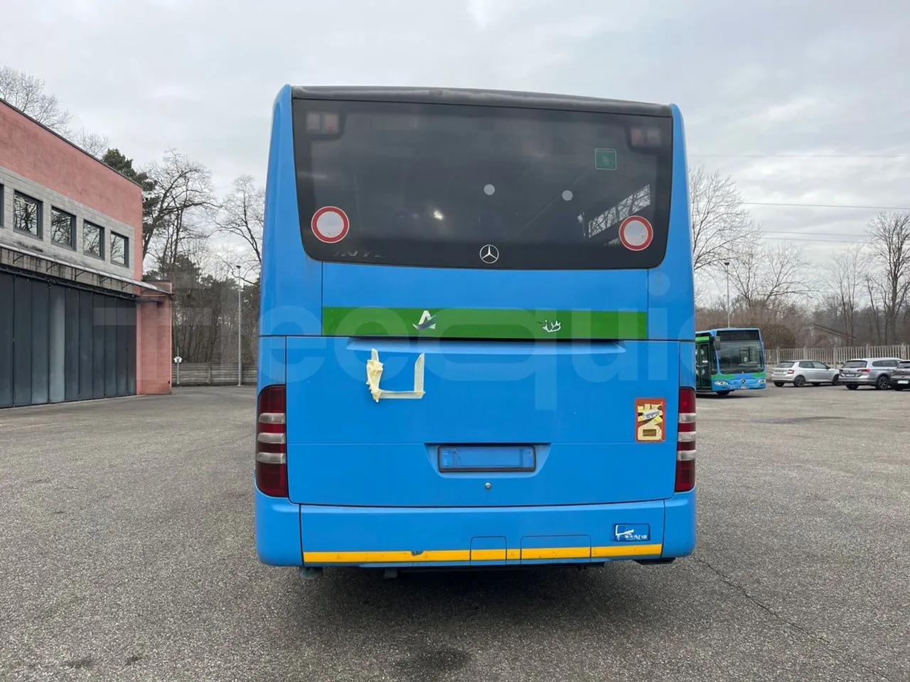 Mercedes-Benz Integro E5 4 - Euro5 - 220kW - 12.140mt - rear hatch closed