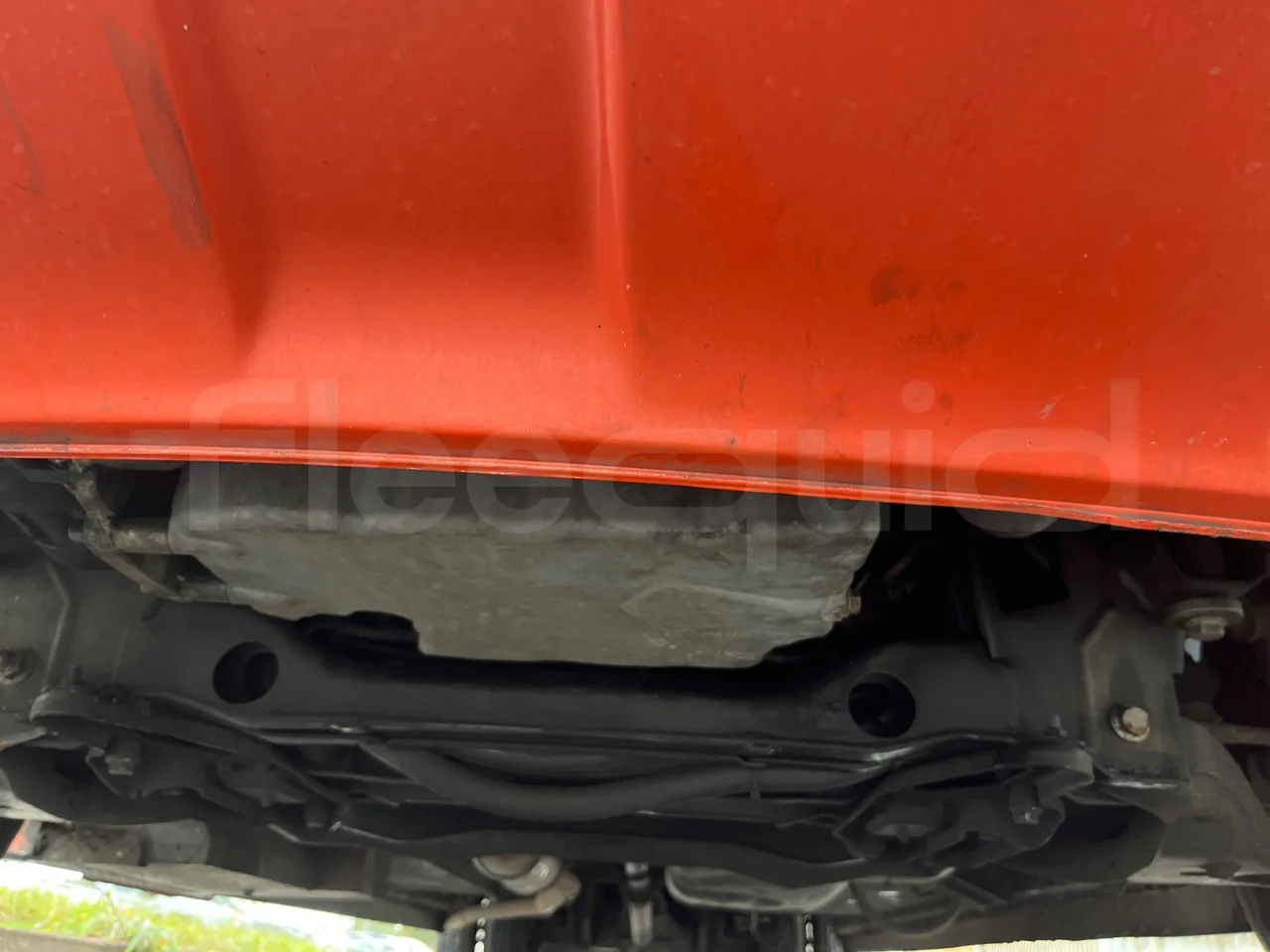 Mercedes-Benz Sprinter W 906 - engine without protection