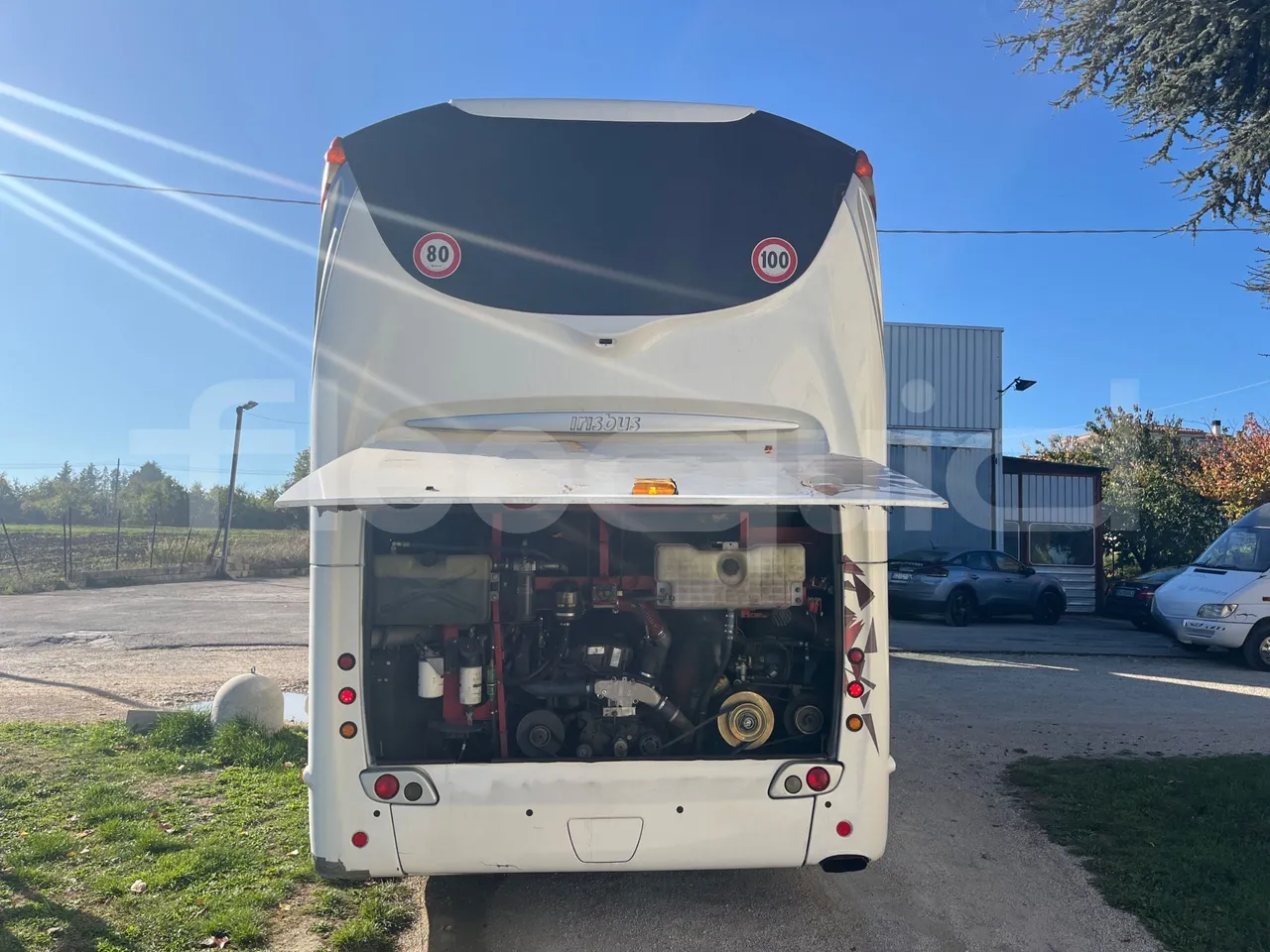 Iveco Magelys SFR310 - EUR5 - 331kW - 13.854m - rear hatch open