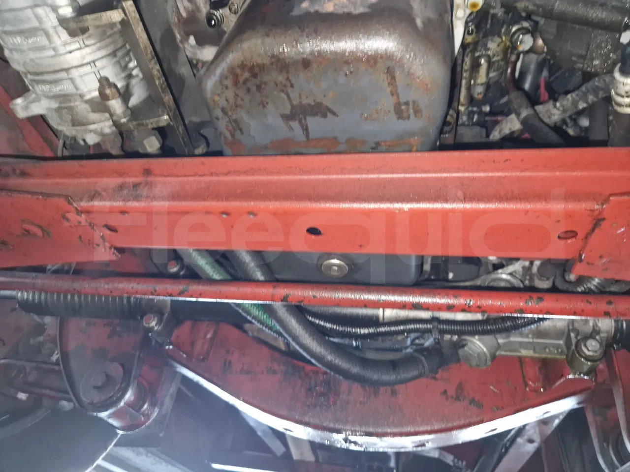 Iveco 65C15/70 JB - engine without protection