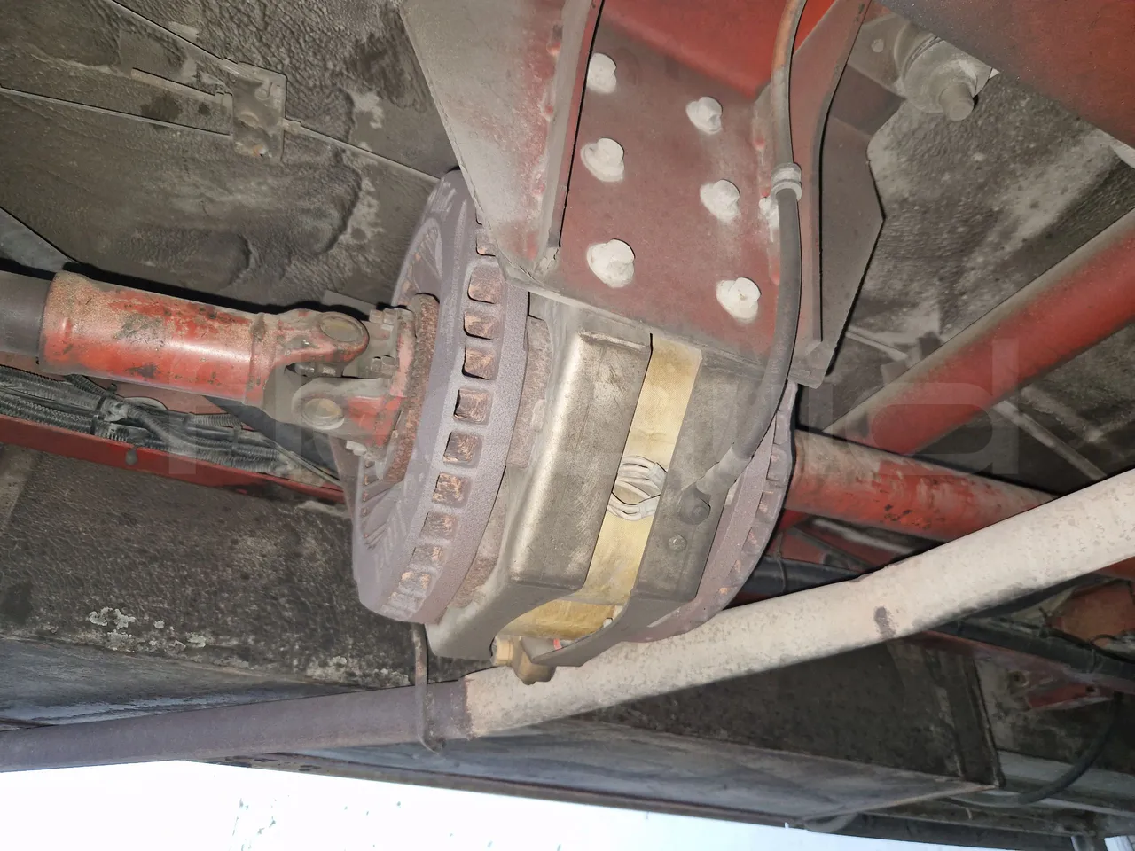 Iveco 65C15/70 JB - axel 3 leaf spring left