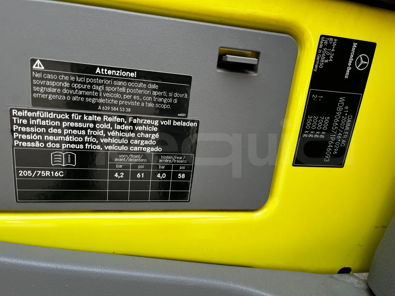 Mercedes-Benz Sprinter  906BB50-2 BUZOLA - Euro6 - 120kW - 7.361mt - onboard devices 3