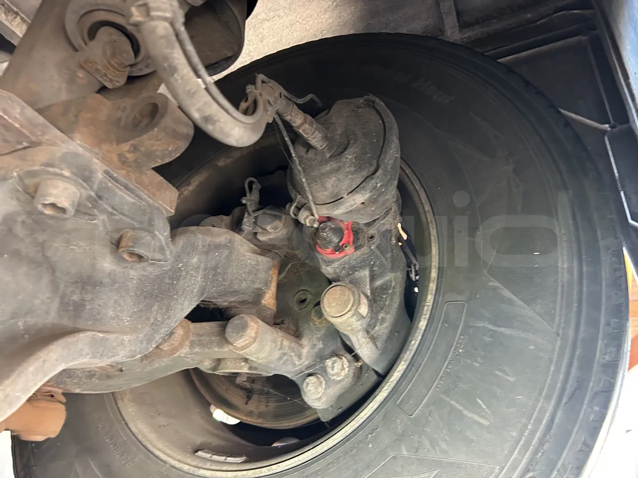 Setra S415 - Third Axle Caliper Brakes Right Side