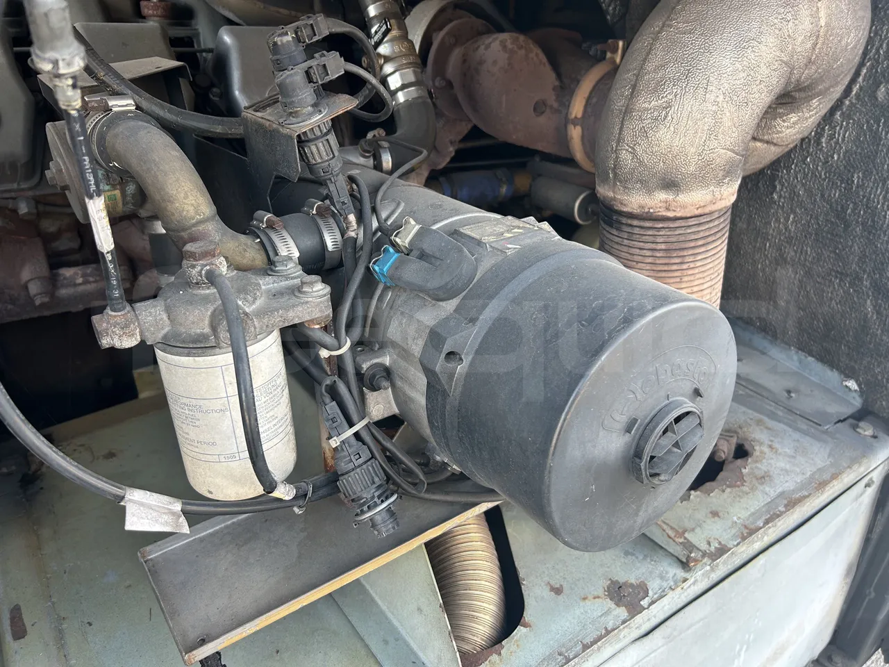 Setra S415 - Preheater