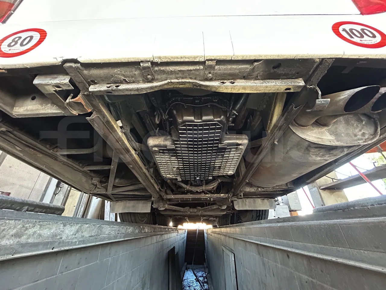 Setra S415 - Rear Undercarriage