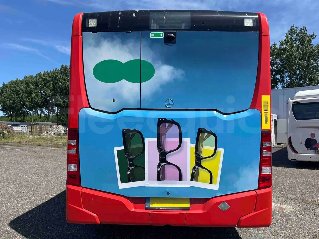 Mercedes-Benz Citaro - rear hatch closed