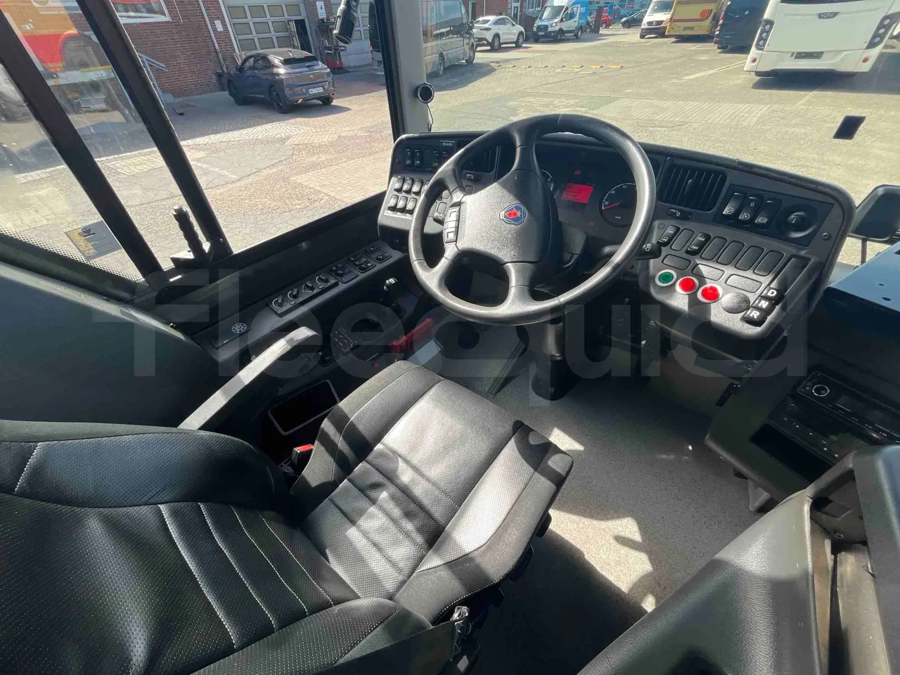 Scania Citywide - buttons panels on