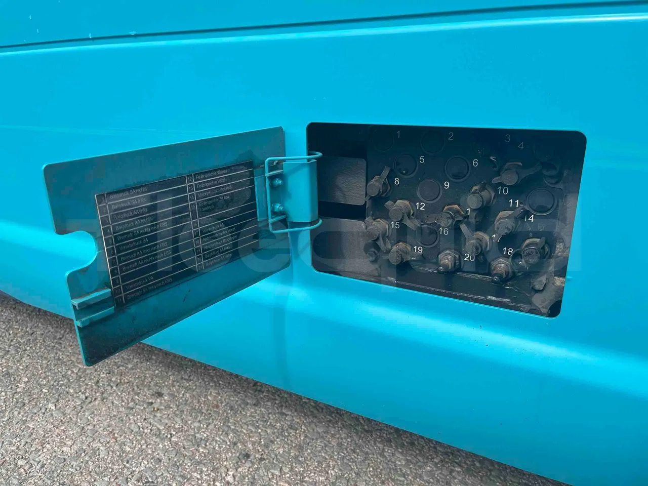 Scania Citywide - external compartments photo