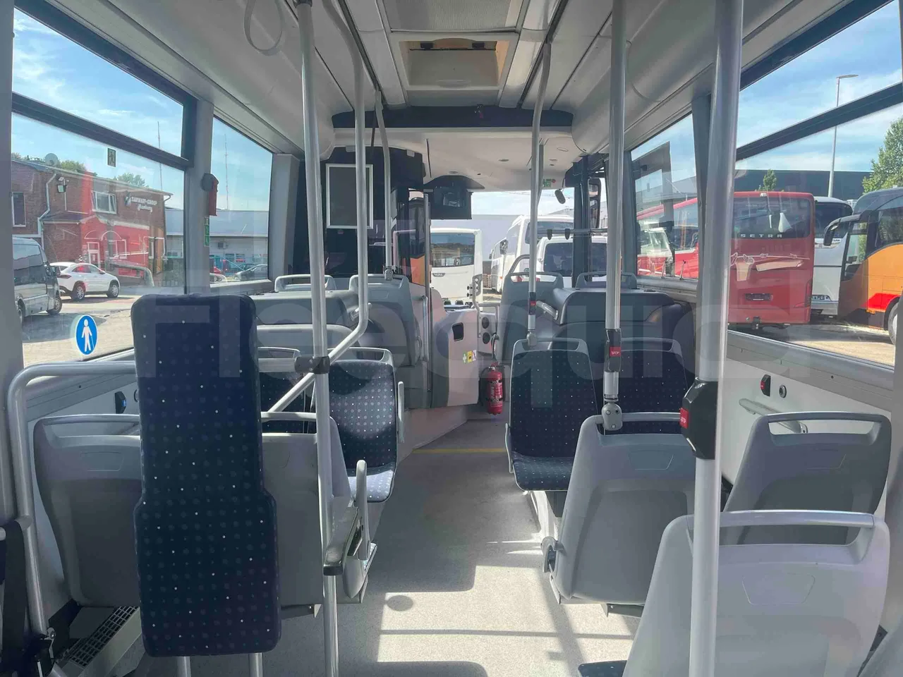 Scania Citywide - forward view middle aisle