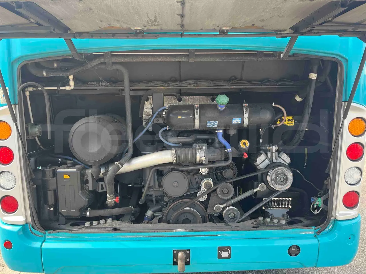 Scania Citywide - rear hatch open
