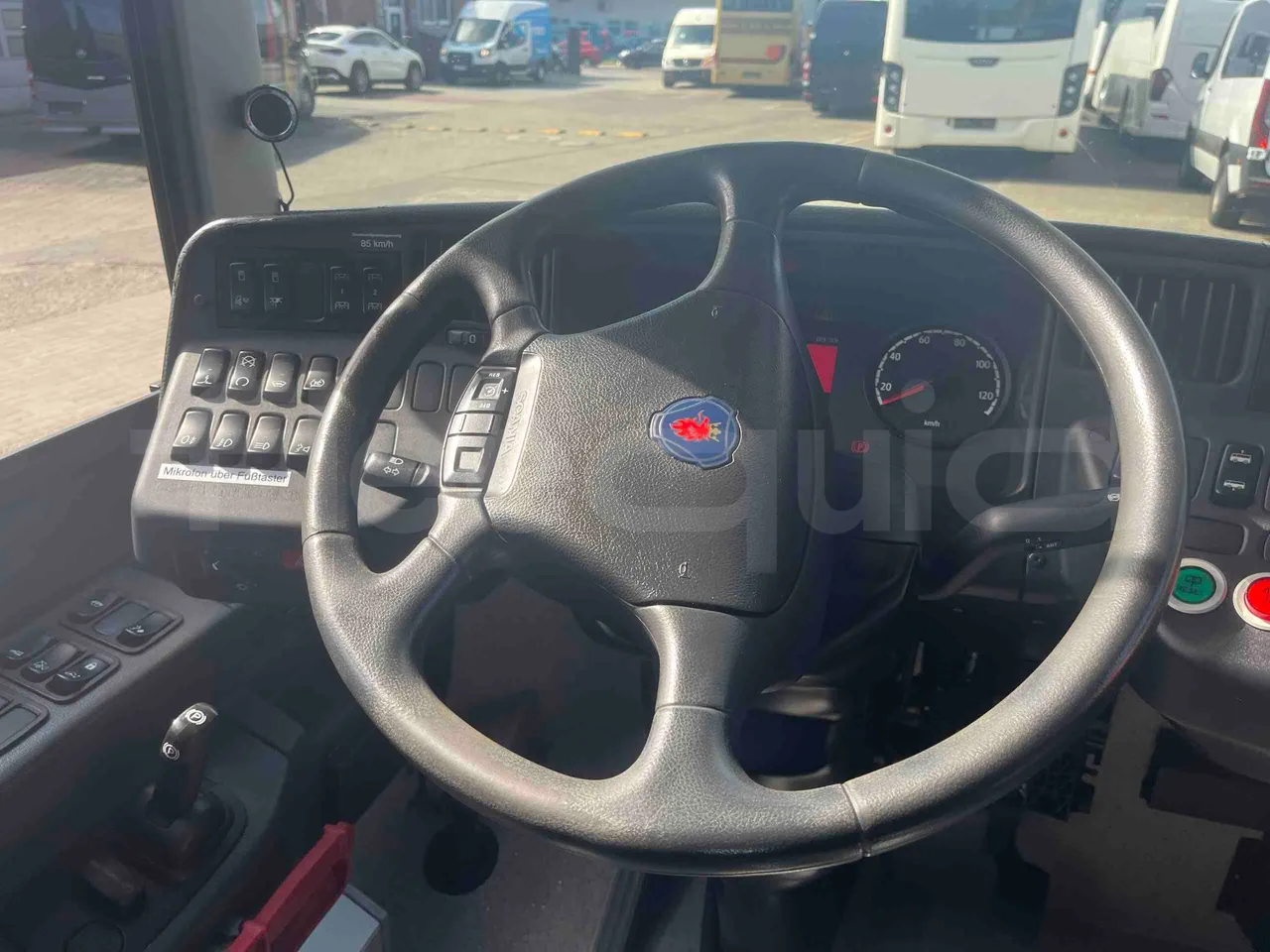 Scania Citywide - steering wheel photo