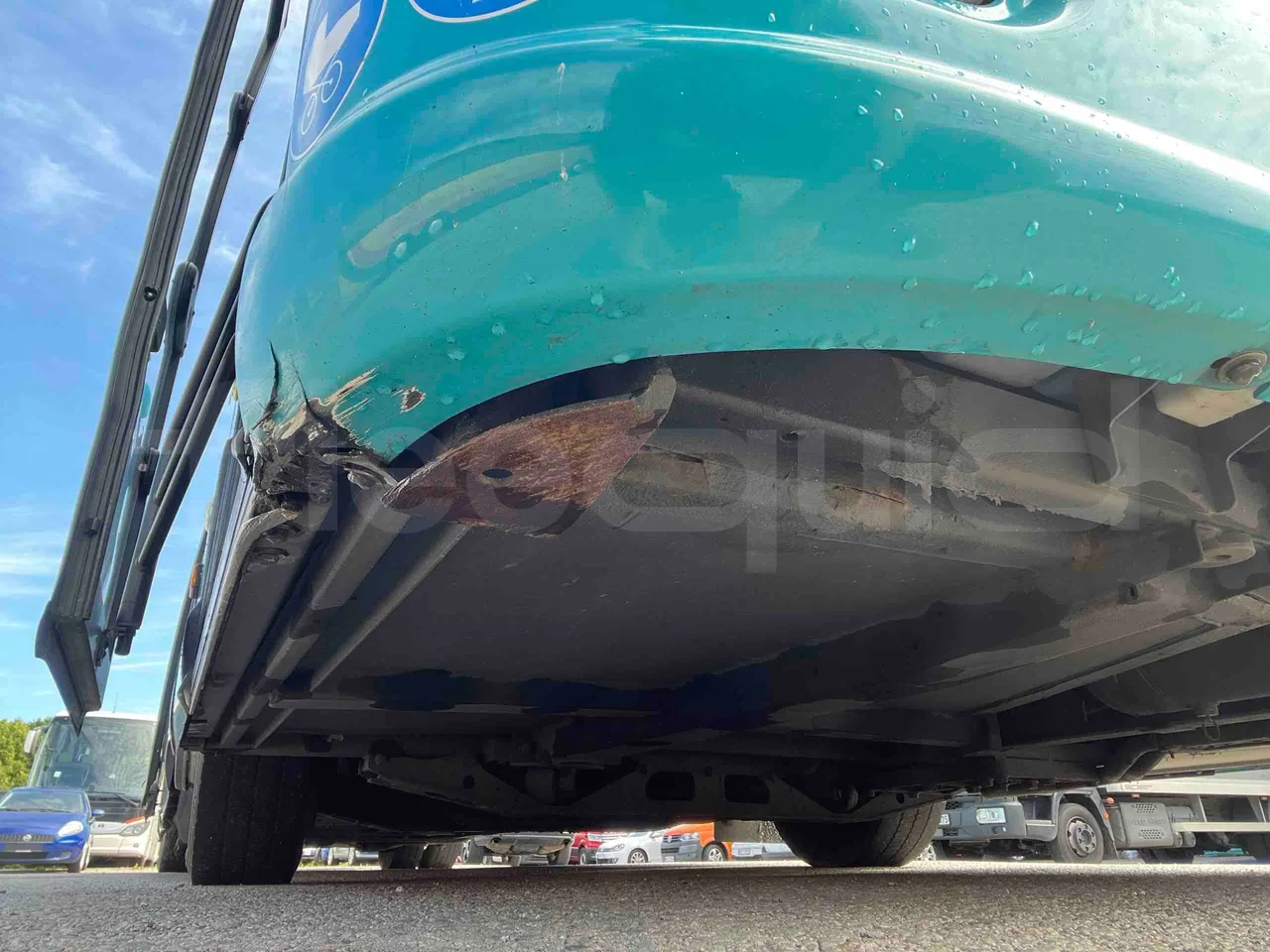 Scania Citywide - front axle central