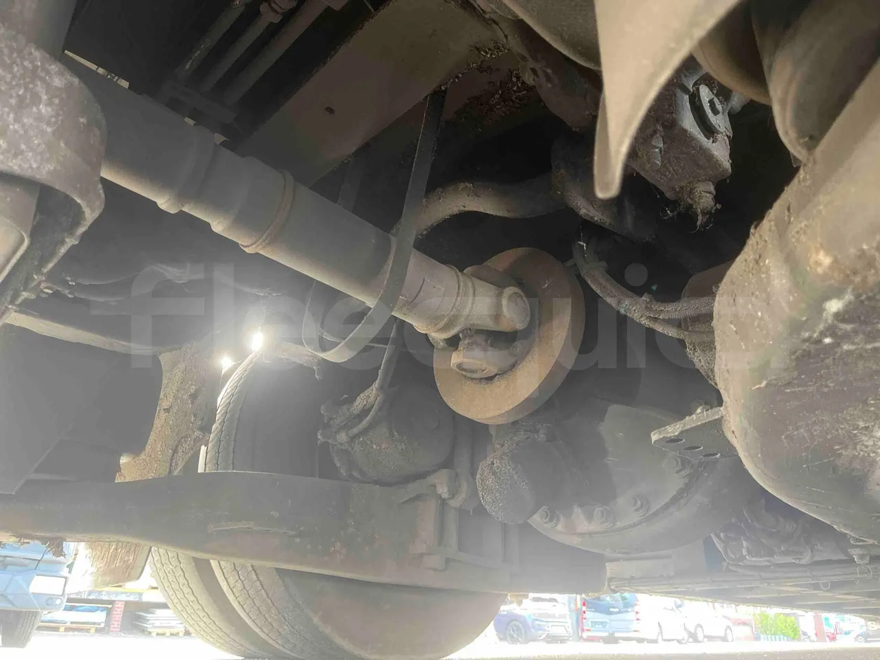 Scania Citywide - axle 3 central