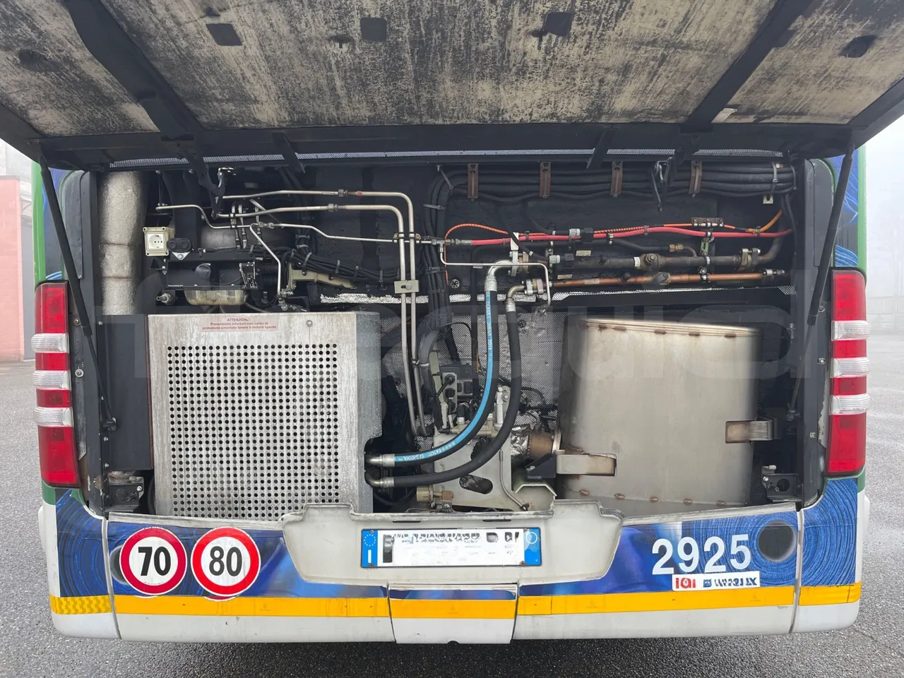 Mercedes-Benz Citaro G 0530 - EUR5 - 260kW - 17.94m - rear hatch open