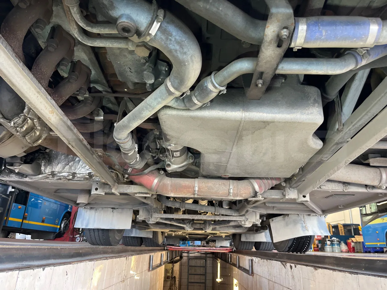 Setra S319 - Undercarriage Turntable