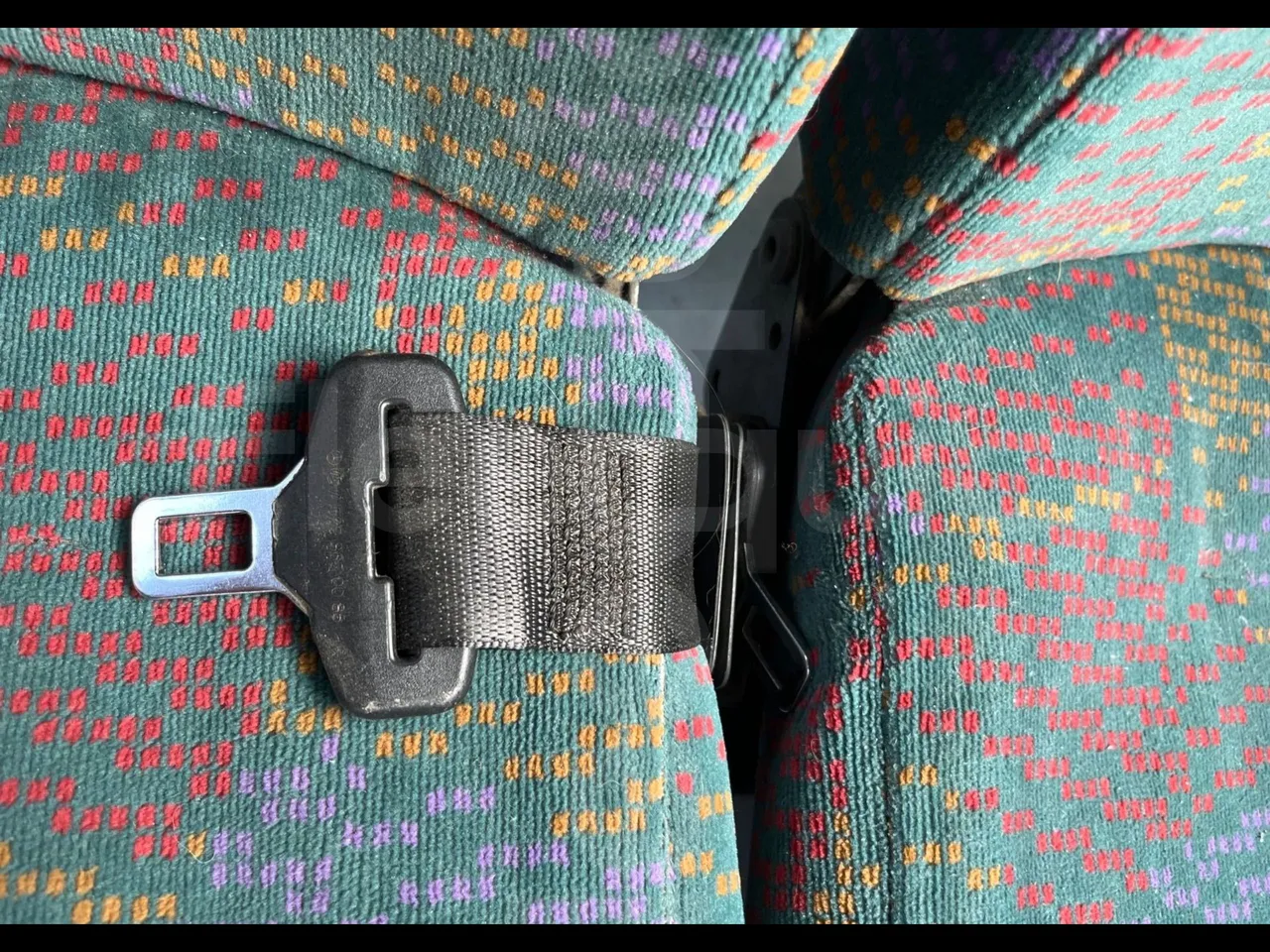 Setra S319 - central seat safety belt