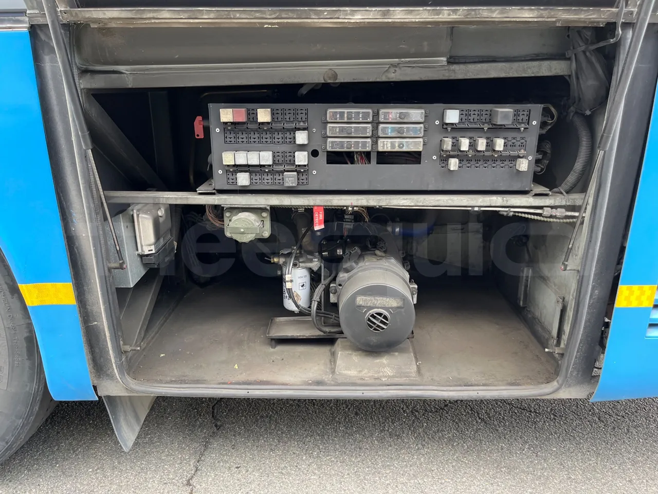 Setra S319 - Preheater
