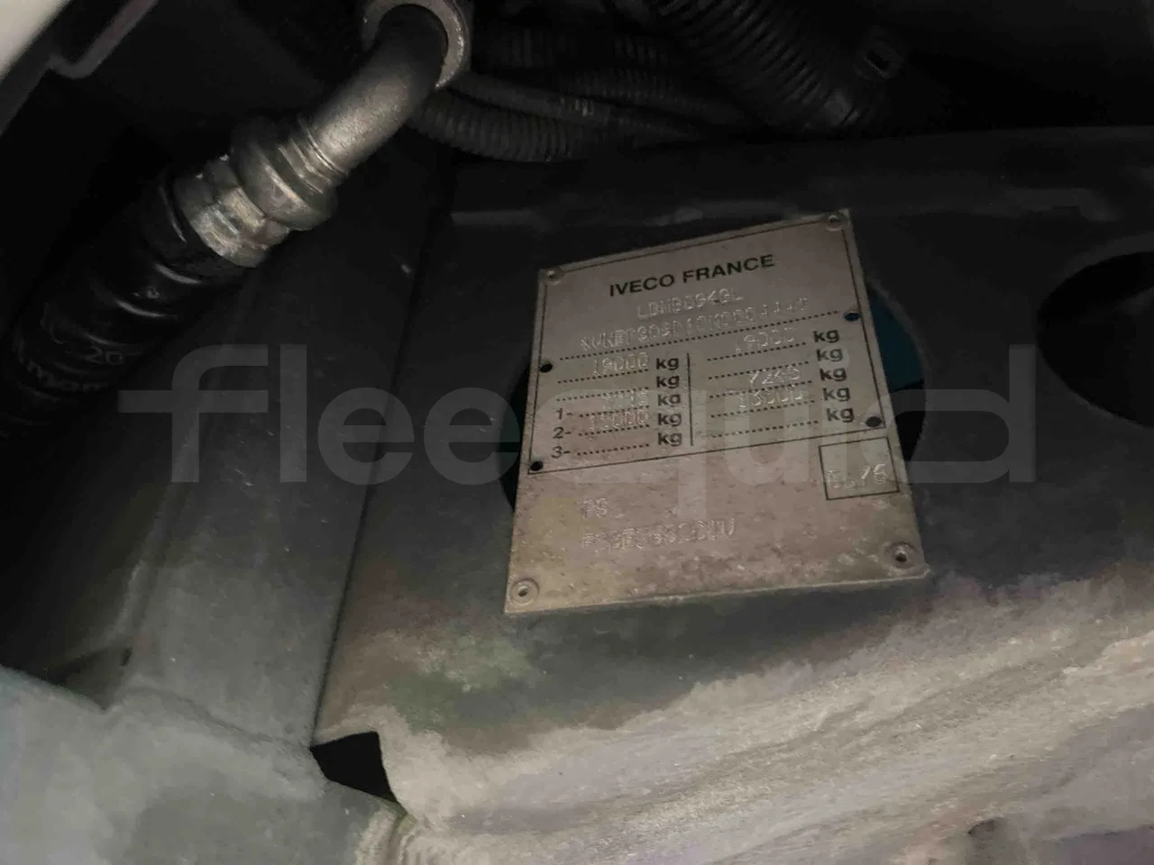 Iveco Citelis - vehicle plate photo