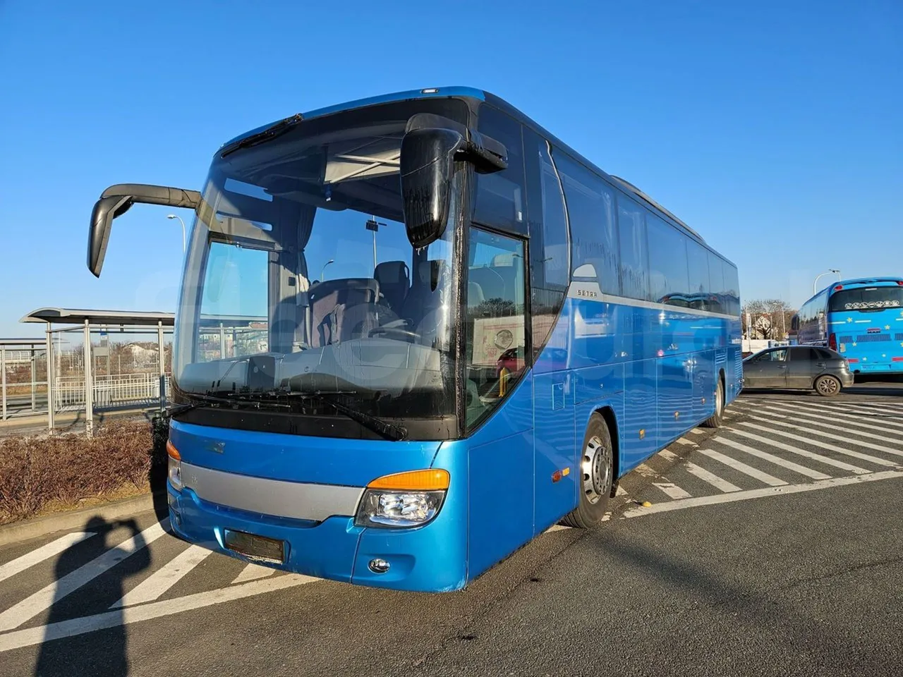 Setra S416 GT-HD - EUR4 - 315kW - 13.02m - 3/4 front left