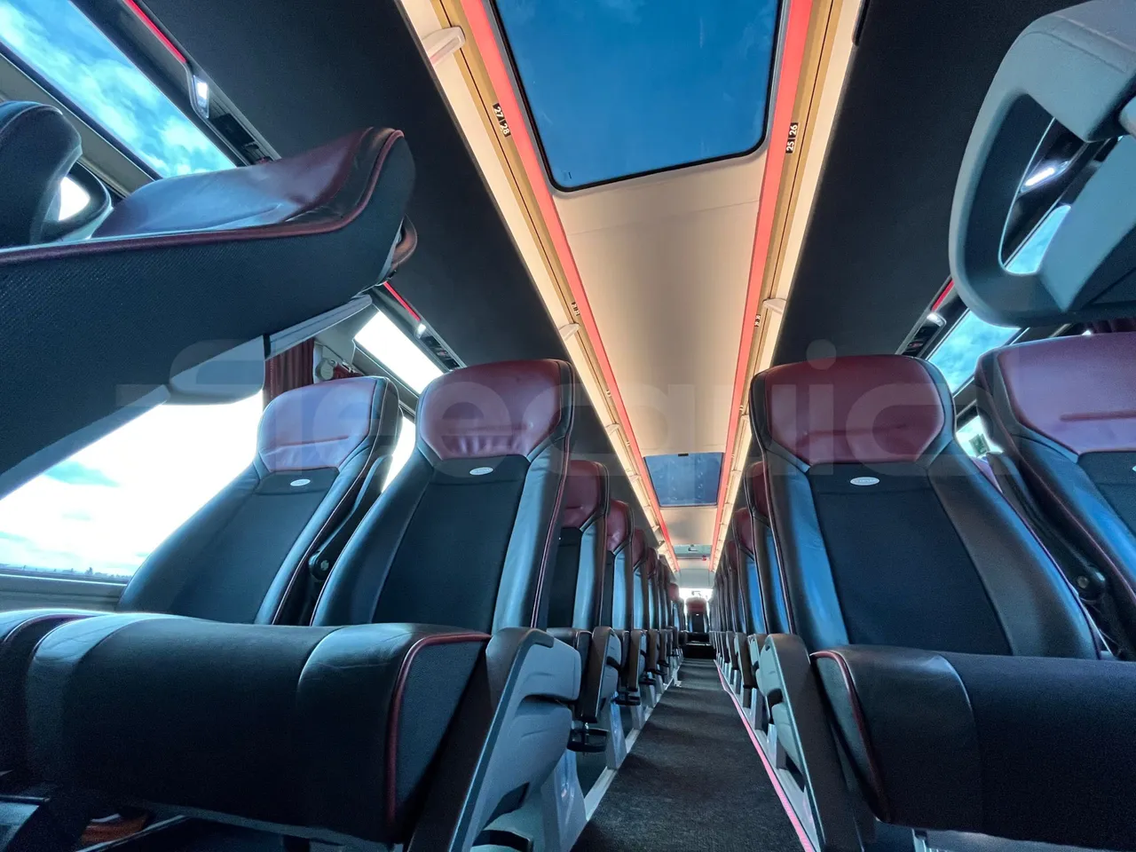 Neoplan Skyliner V6ACE -EUR6 -375kW -14m - single seat detail