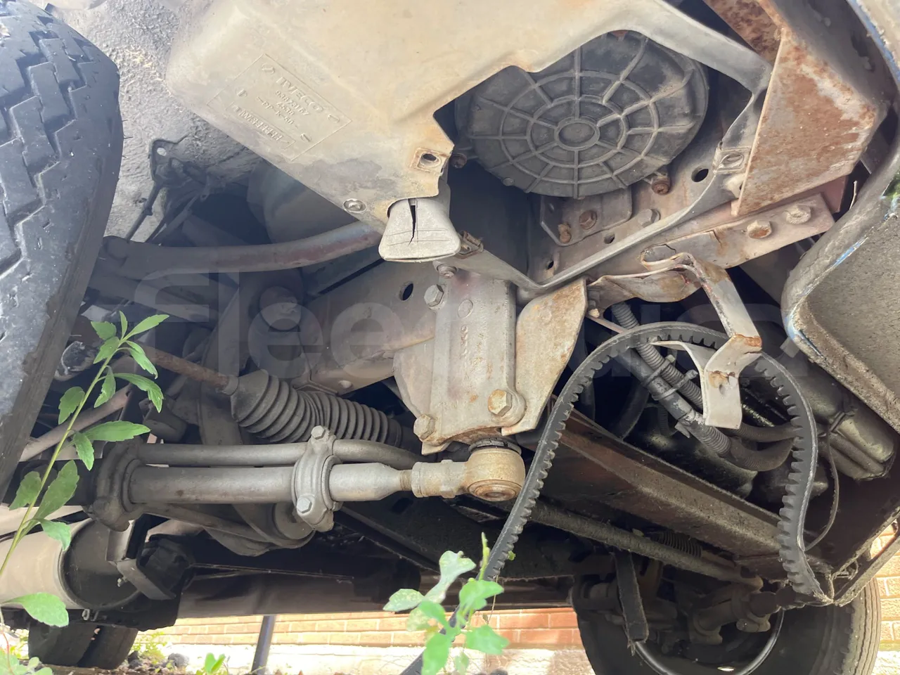 Iveco Cacciamali 59E12 THESI - Euro2 - rear hatch open (mandatory  for bus to scrap)